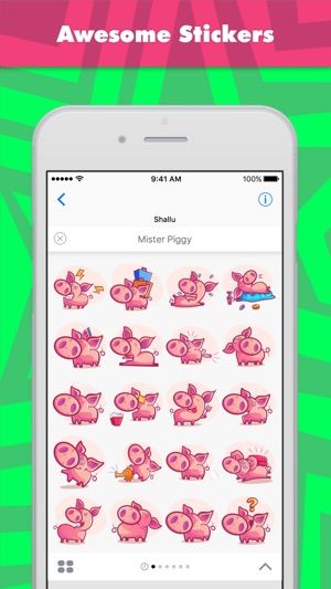 Mister Piggy stickers(圖1)-速報App