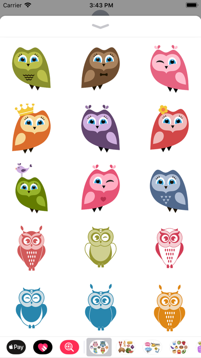 Owl Sticker Collection screenshot 2