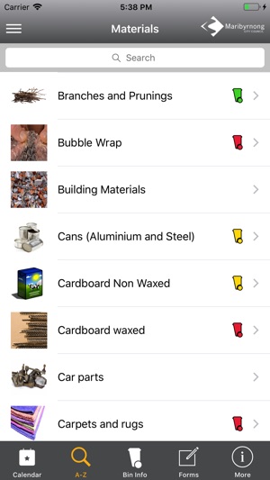 Maribyrnong Bins and Recycling(圖2)-速報App