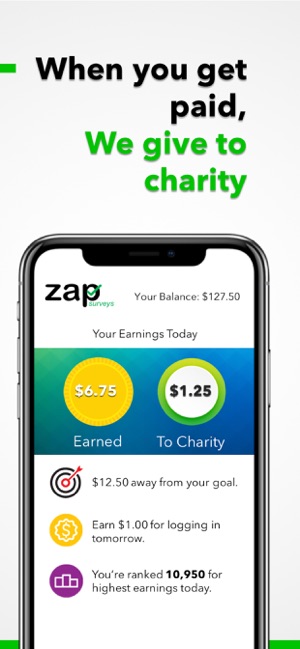 Zap Surveys On The App Store - iphone screenshots