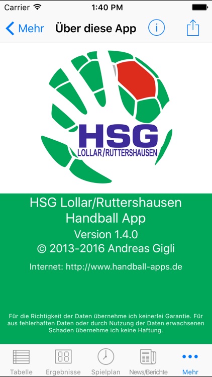 HSG Lollar/Ruttershausen screenshot-3