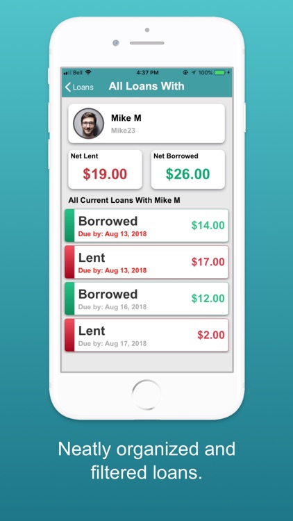 iOweYou - Loans Tracker