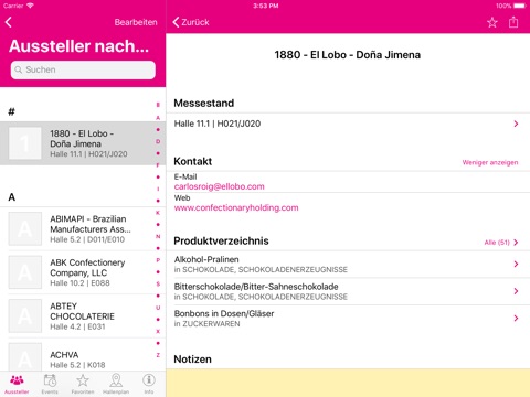 ISM/ProSweets Cologne screenshot 4