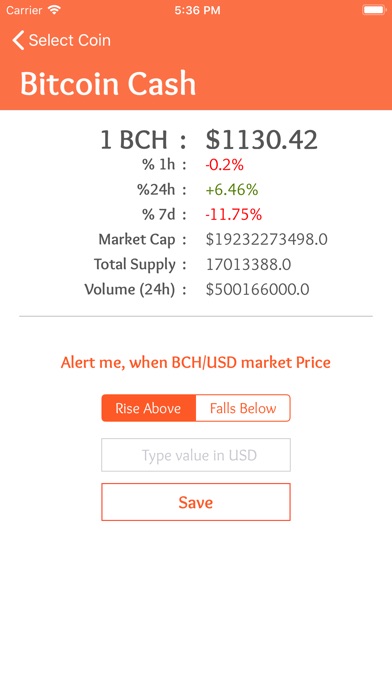 Crypto Alert screenshot 3