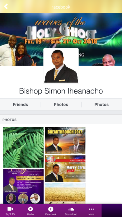 Bishop Simon Iheanacho screenshot 3