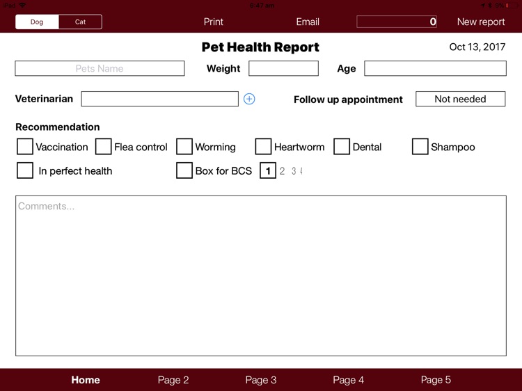 Veterinary Pet Health Report screenshot-4