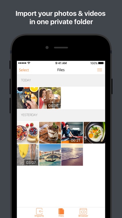Secure Browser & File Manager