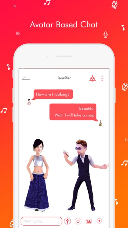TaDa Time - 3D AR Messenger screenshot-8