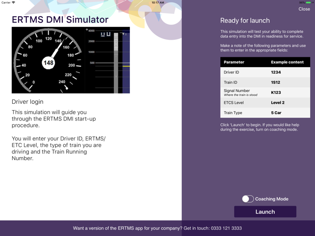 ERTMS DMI Familiarisation Tool(圖1)-速報App