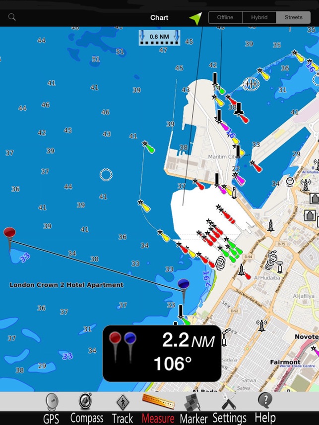 Dubai GPS Nautical charts pro(圖2)-速報App