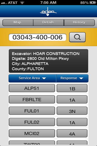 Georgia 811 Mobile App screenshot 4