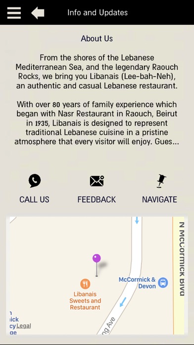 Libanais Restaurant screenshot 3