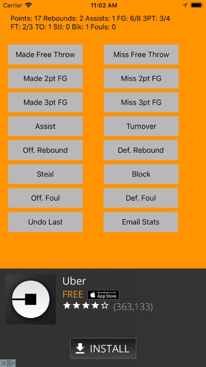 MTS Basketball Stats screenshot-3