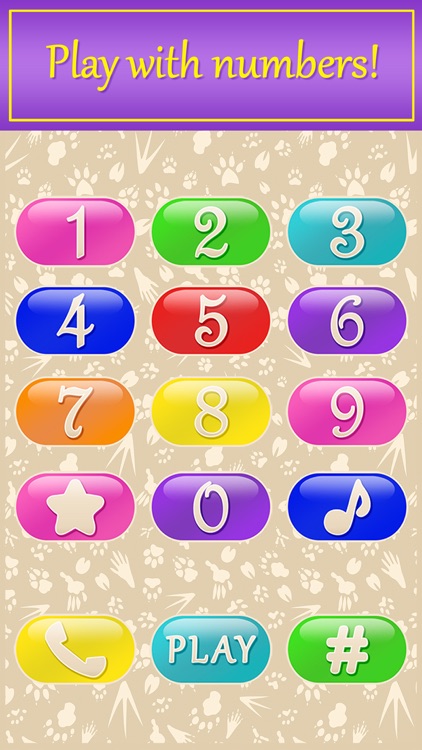 Phone Animals Numbers Games no
