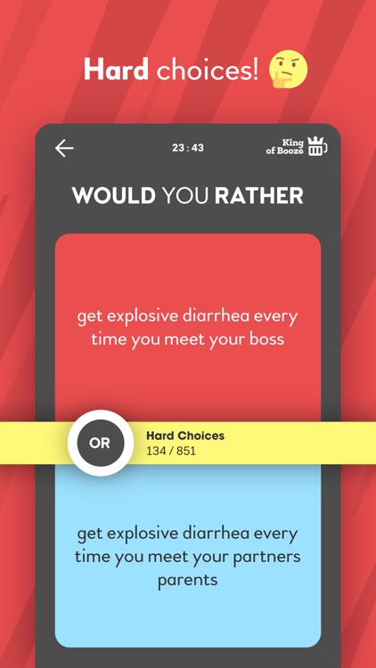 Would You Rather? Either