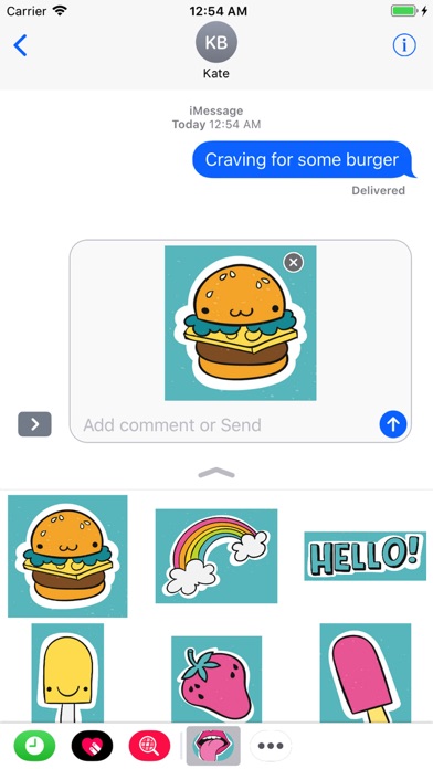 Fun and Cute Stickers screenshot 2