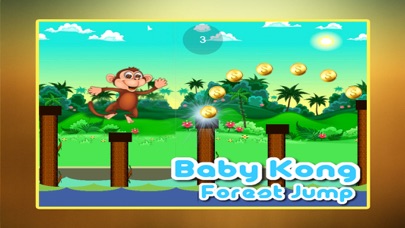 Baby Kong Forest Jump screenshot 3