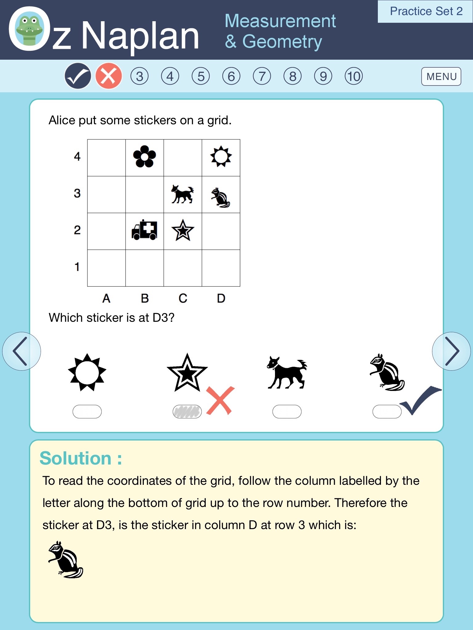 Oz Naplan Year 3 Numeracy screenshot 3