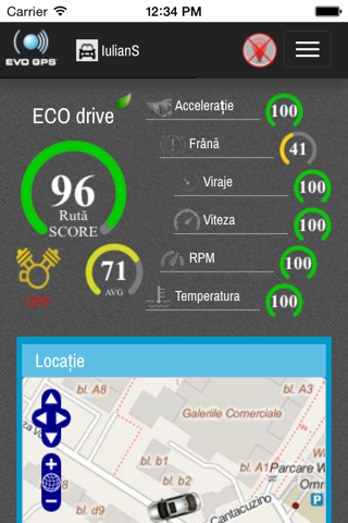 EvoGPS DashBoard screenshot 3