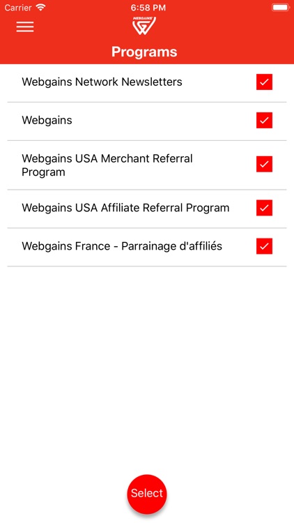 Webgains Advertiser