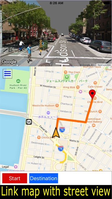 Street Navigation - Walking screenshot 2