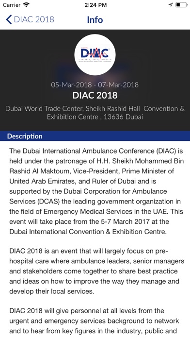 DIAC 2018 screenshot 2