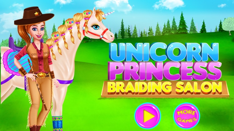 Unicorn Princess Braid Salon