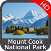 Aoraki / Mount Cook NP  HD GPS map Navigator