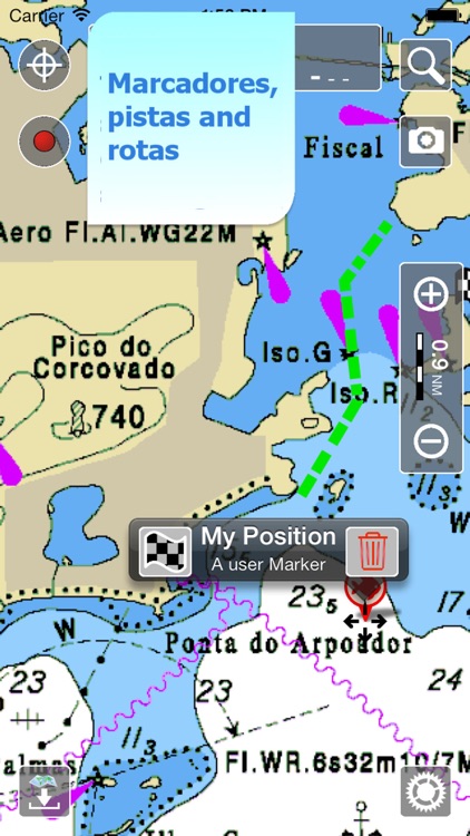 Aqua Map Brasil - GPS Marinho screenshot-3