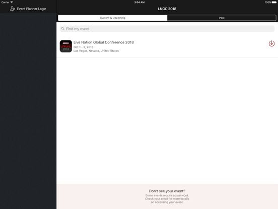 Screenshot #5 pour Live Nation Global Conference