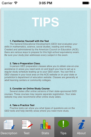 GED Tests screenshot 2