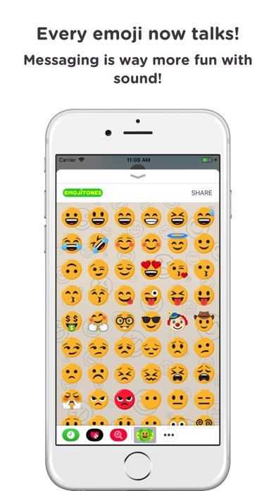 Emoji Tones - emoji with sound screenshot 2