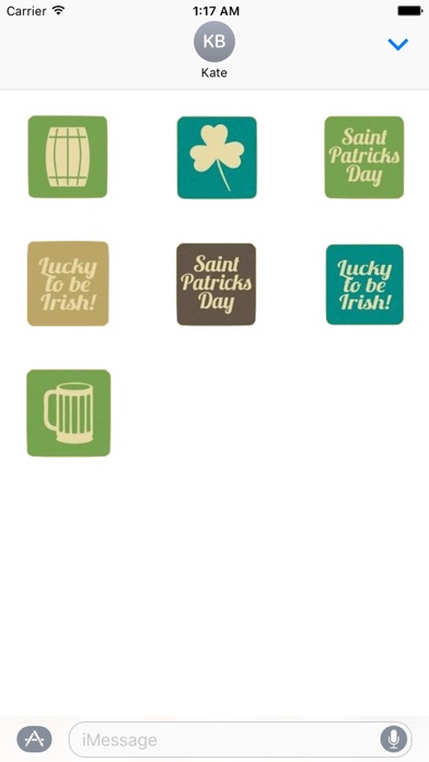 Happy St Patricks Day Emoji screenshot 3