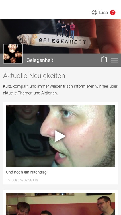 Gelegenheit App