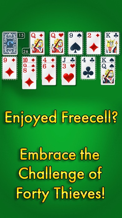 40 Thieves Solitaire Classic screenshot 3