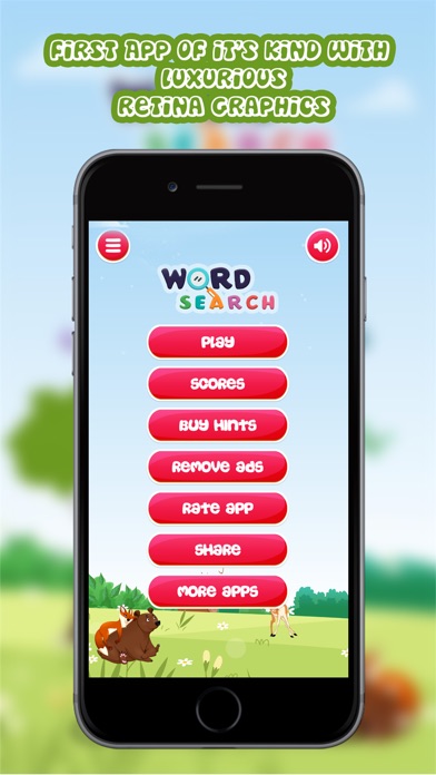 Word Search Animal Puzzle screenshot 2