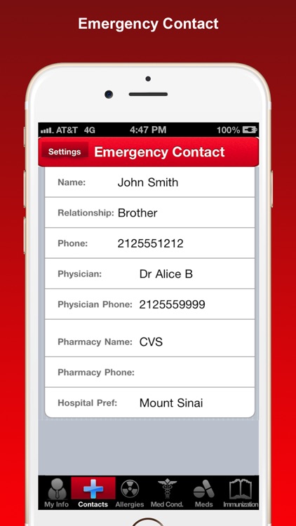 ICE (In Case of EMERGENCY) Pro