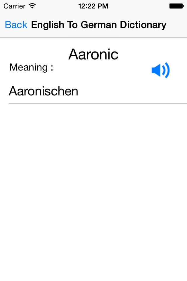 English To German Dictionary screenshot 2