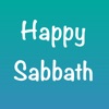 Happy Sabbath Stickers