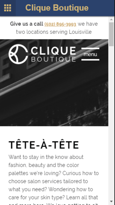 Clique Boutique screenshot 2