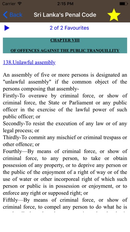 Sri Lanka's Penal Code screenshot-3