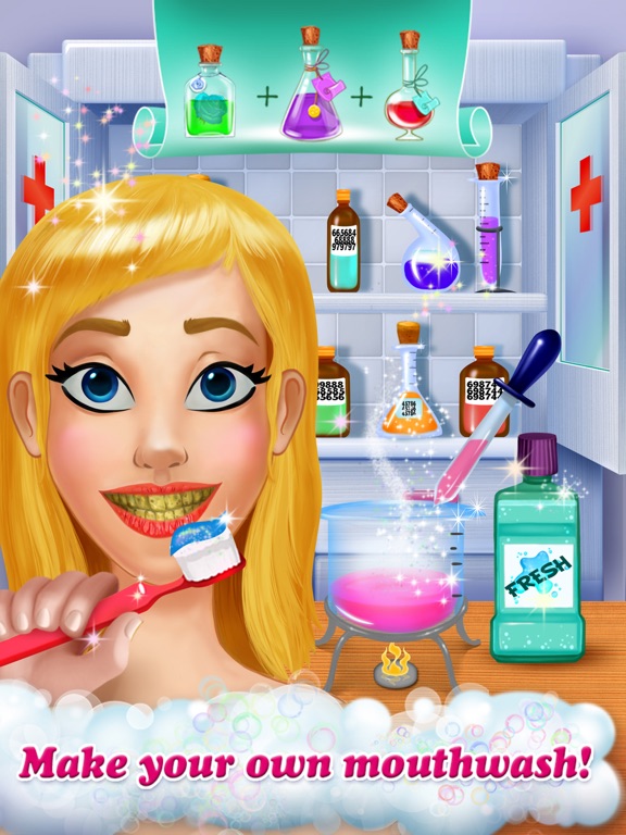 Игра Hairy Face Makeover Salon