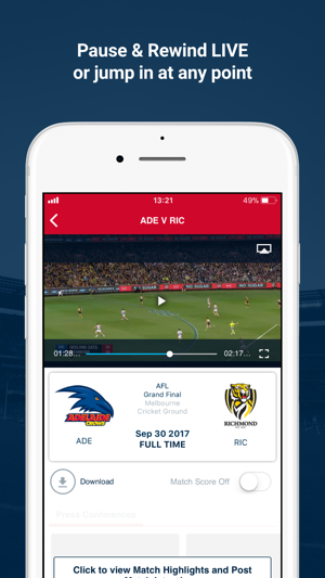 Watch AFL(圖2)-速報App