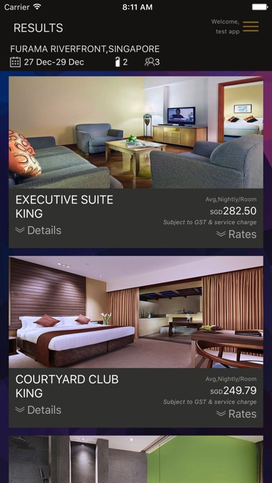 Furama Hotels screenshot 3