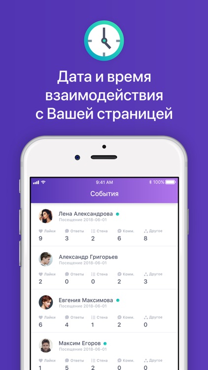 Statistic from VKontakte