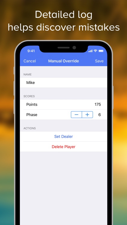 Phase 10 Score Keeper Pro screenshot-4