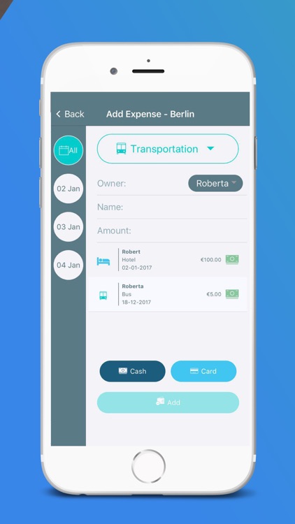 HolidayBudget: Expense Tracker