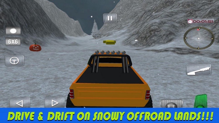 Snow Hillroad Driving Challeng