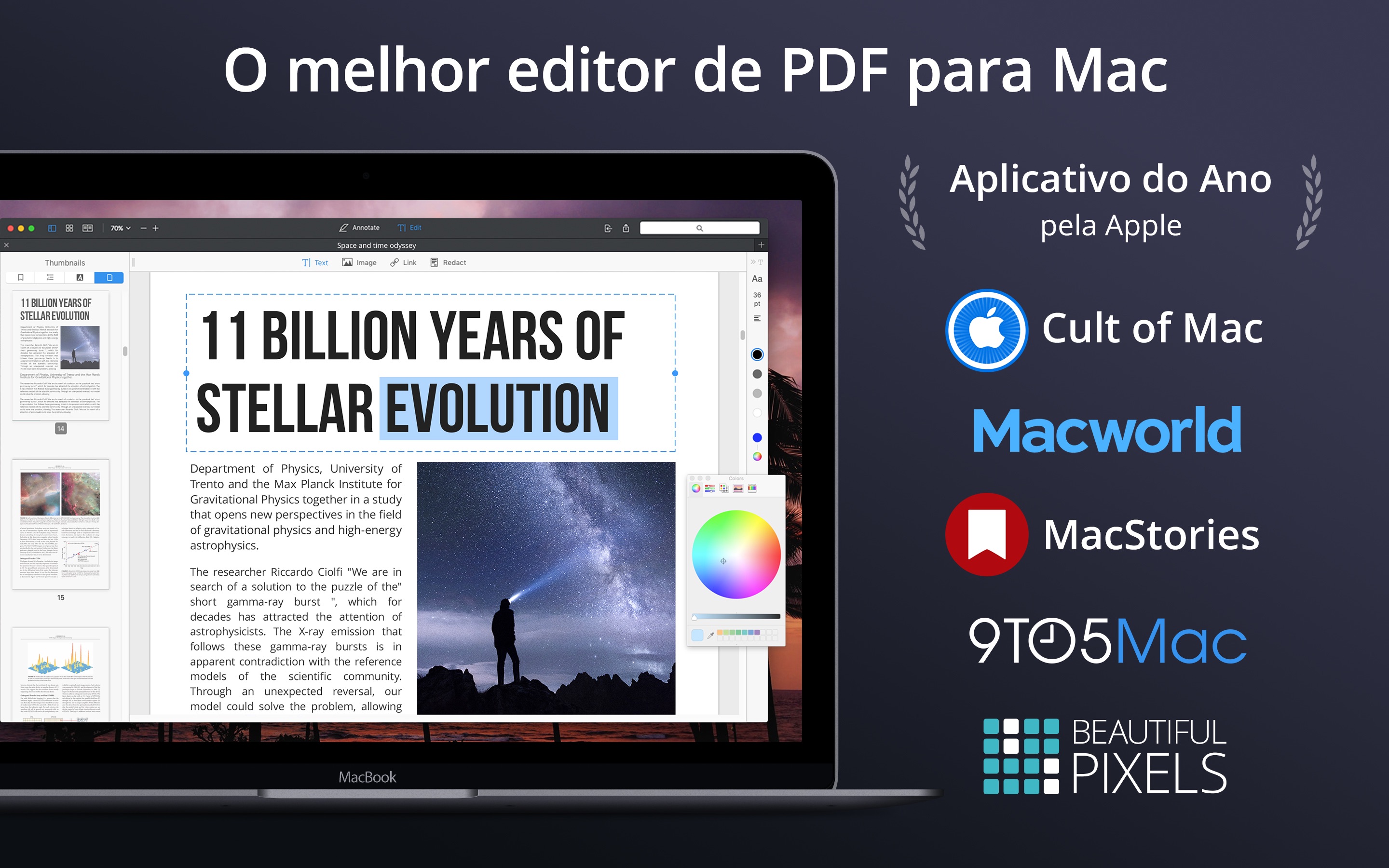 Screenshot do app PDF Expert - Edite PDFs