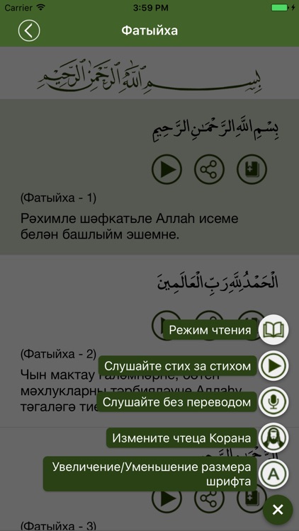 Quran in Tatar screenshot-3